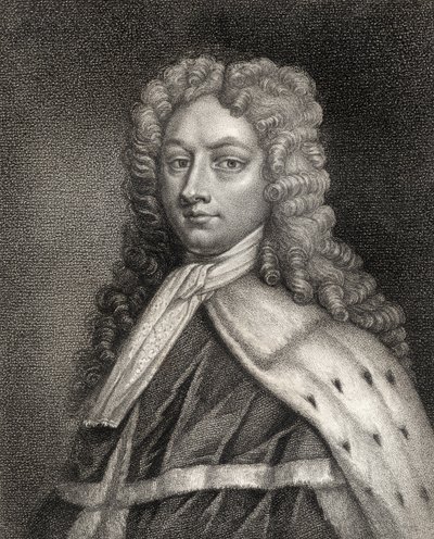Philip Wharton, graviert von Geremia, Illustration aus 